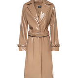Trench in ecopelle spalmato F0W3WT FUSW7M0179 DOLCE & GABBANA 