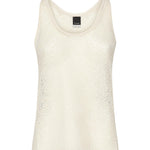Canotta a rete con paillettes 104710 A2EXC03 PINKO 