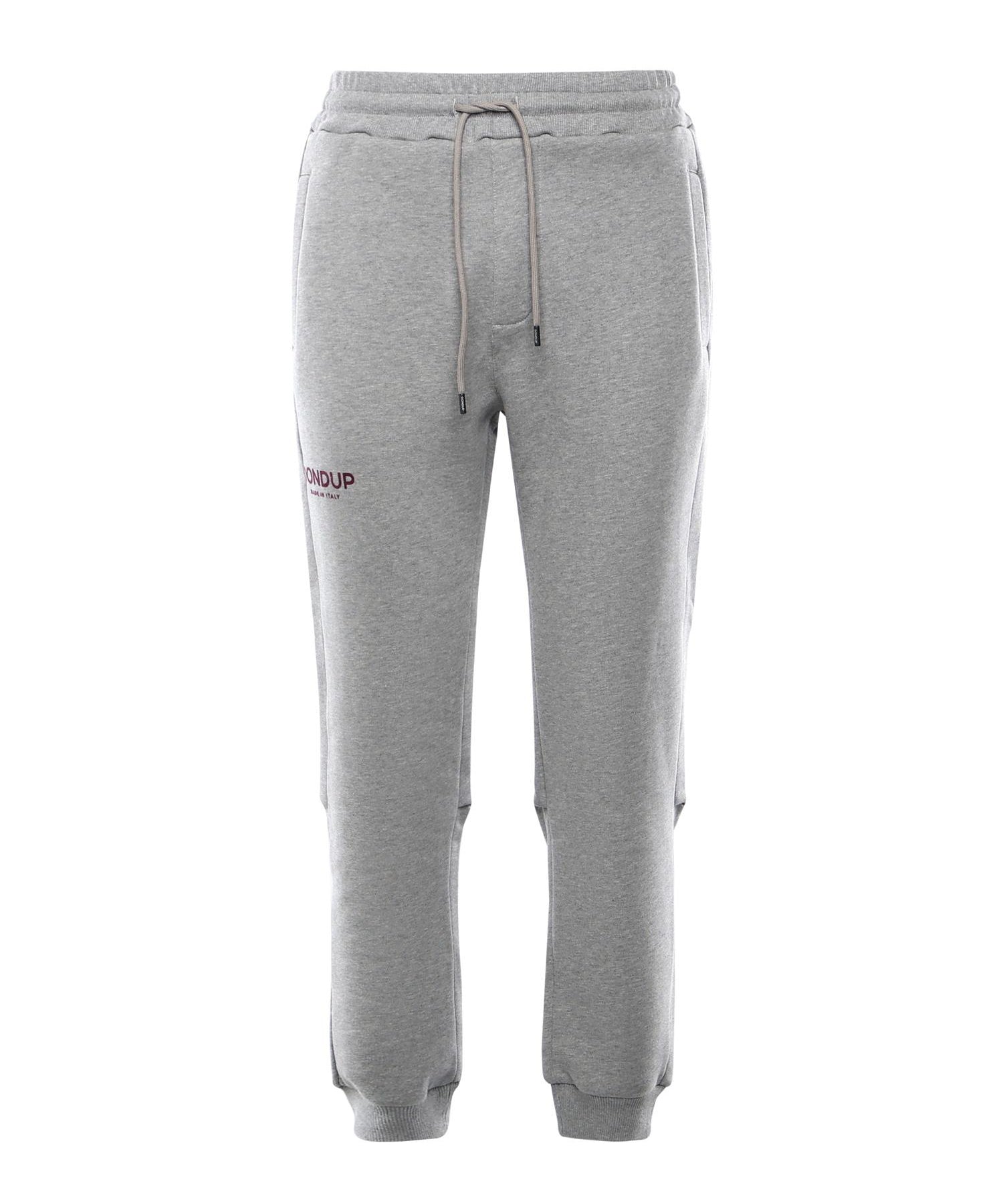 Jogger in felpa di cotone UF583 KF0196ULO8920 DONDUP 