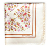 Foulard in seta con stampa E7UYE380101 M18 COCCINELLE 