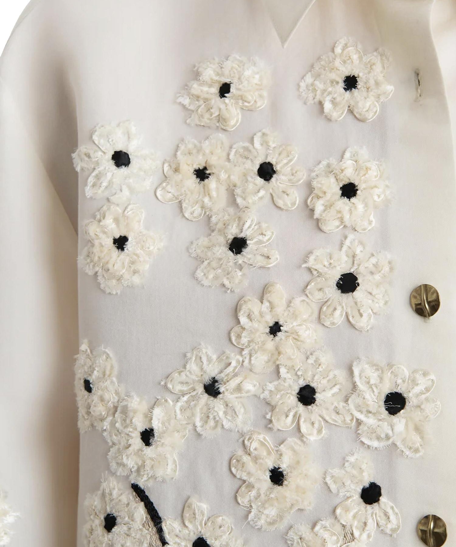 Camicia Argo con applicazioni floreali 2477343 682 KHAITE 