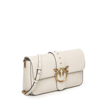 Borsa Love Bag One Slouchy in pelle<BR/> 105823 A0QOZ14Q PINKO 