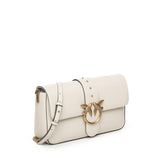 Borsa Love Bag One Slouchy in pelle<BR/> 105823 A0QOZ14Q PINKO 