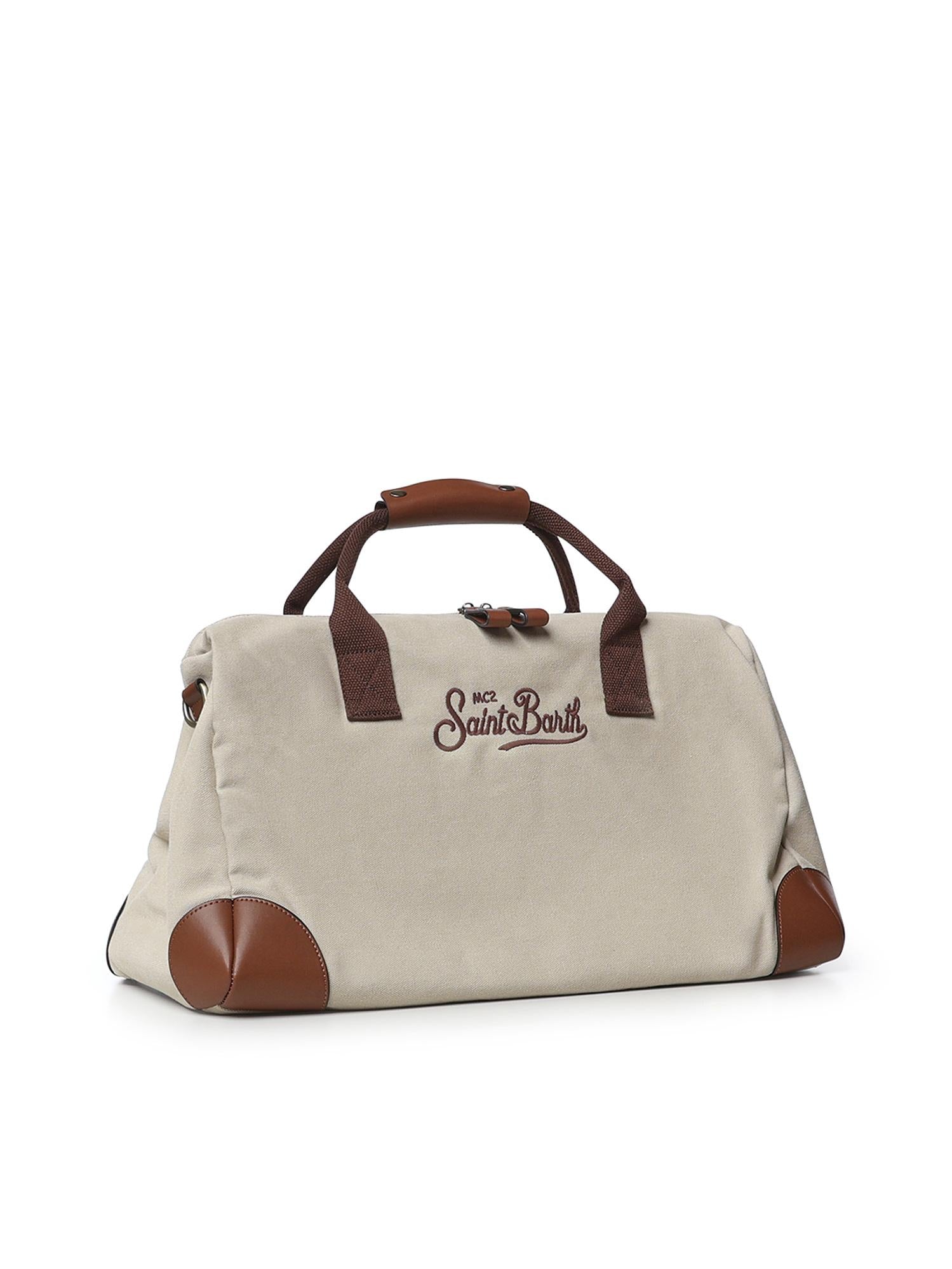 Borsone Daily in cotone con logo DALB001 00368L MC2 SAINT BARTH 