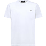 T-shirt con logo in cotone S74GD1253 D20020100 DSQUARED2 