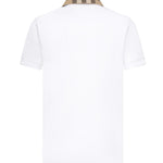 Polo con colletto Check in cotone 8071621 A1464 BURBERRY 