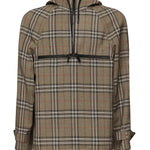 Giacca in misto seta Check 8108324 C1846 BURBERRY 