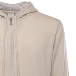 Felpa con zip in cashmere L76MAGL20MAG0L013 02N-13 ELEVENTY 