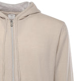 Felpa con zip in cashmere L76MAGL20MAG0L013 02N-13 ELEVENTY 