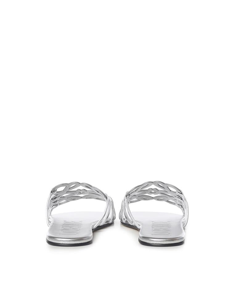 Slide Anagram Petal in pelle laminata LPEA465X08 1160 LOEWE 