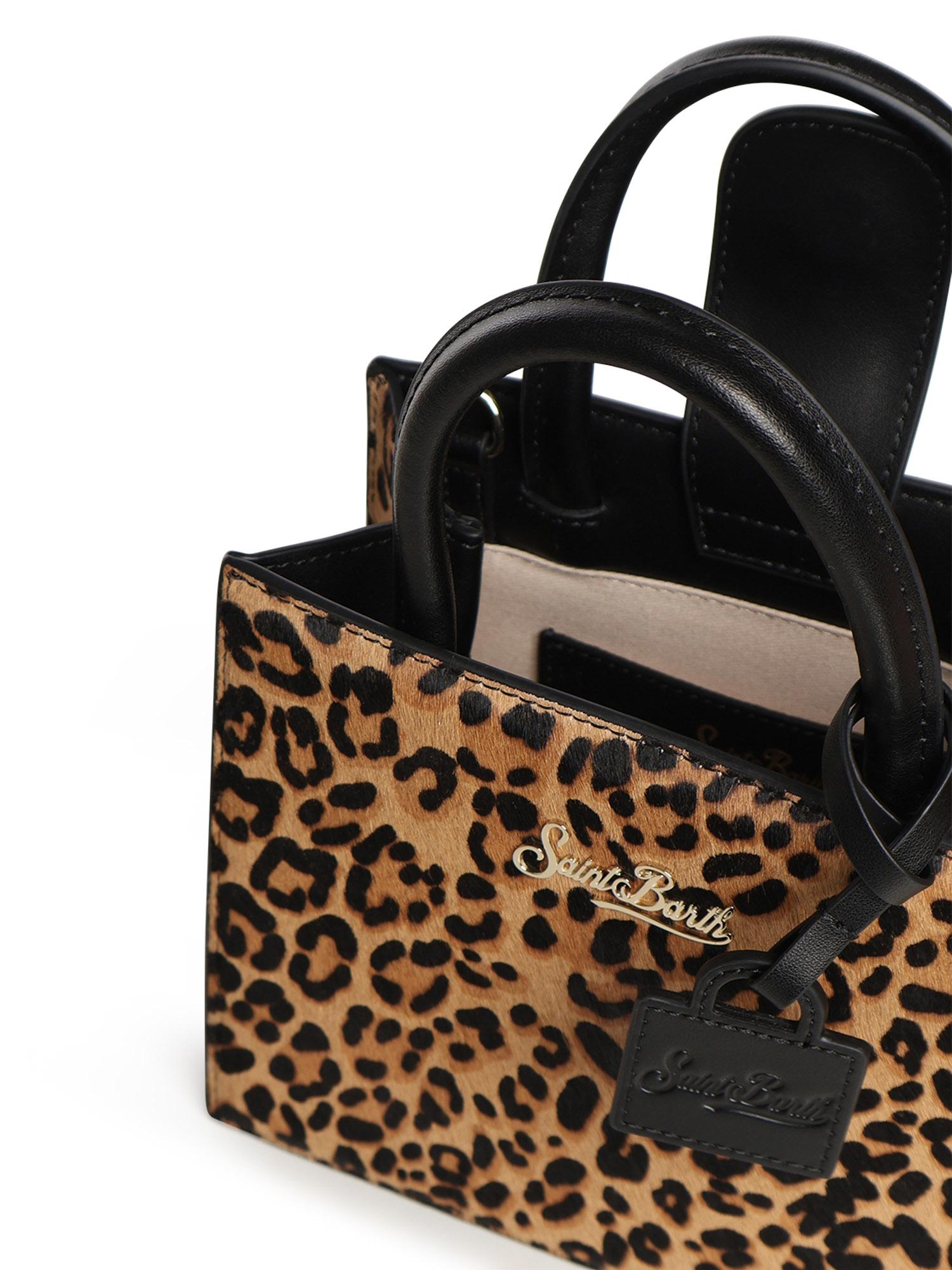 Borsa Shop Mini stampa leopardata SHBM0002 00003L MC2 SAINT BARTH 