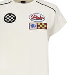 T-shirt racing in cotone 105270 A2MEZ05 PINKO 