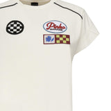 T-shirt racing in cotone 105270 A2MEZ05 PINKO 