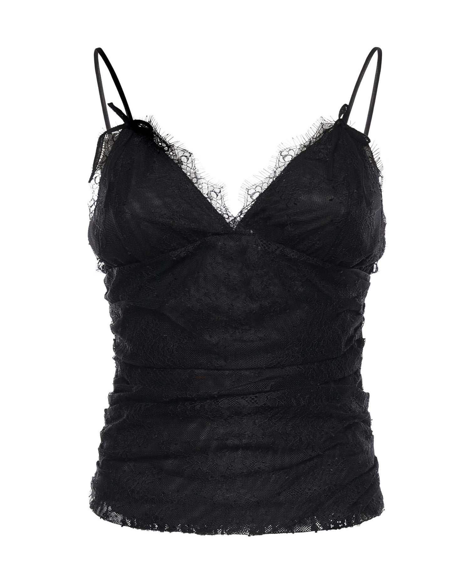 Top in pizzo floreale 106726 A378Z99 PINKO 