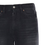 Jeans a gamba dritta in denim SH0LA0035 M30064961 MM6 Maison Margiela 