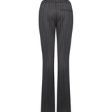 Pantaloni in fresco di lana gessato DP923 ES0080D903 DONDUP 