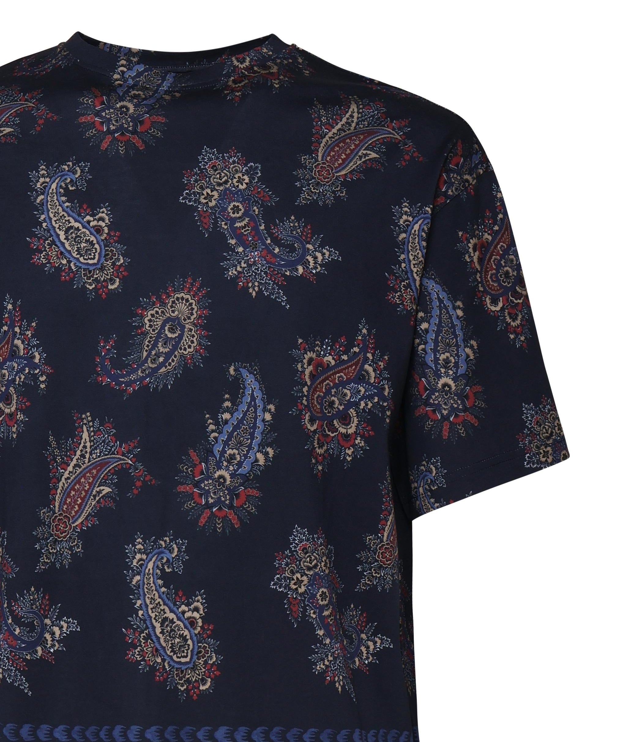 T-shirt in cotone Fantasia MRMA0004 AJ055X0883 ETRO 