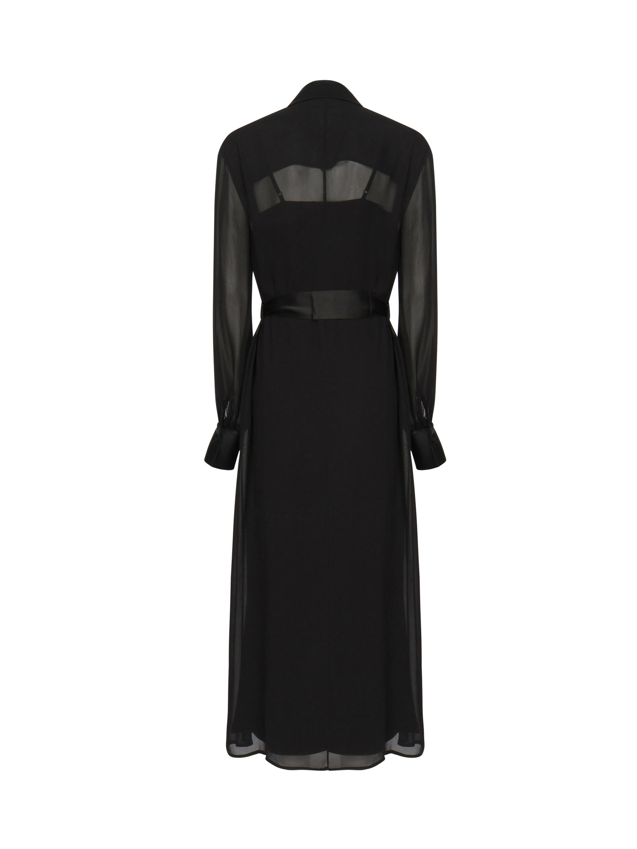 Abito robe manteau lungo 104685 A2COZ99 PINKO 