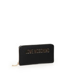 Portafoglio con logo lettering JC5611PP1MKD0 000 LOVE MOSCHINO 