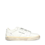 Sneaker Playoff in pelle<BR/> 19500PP8B WHITE CRIME LONDON 