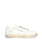 Sneaker Playoff in pelle<BR/> 19500PP8B WHITE CRIME LONDON 