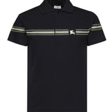 Polo in cotone a righe 8105139 C1765 BURBERRY 