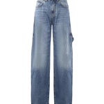 Jeans balloon con dettagli workwear 105542 A2RPPJD PINKO 