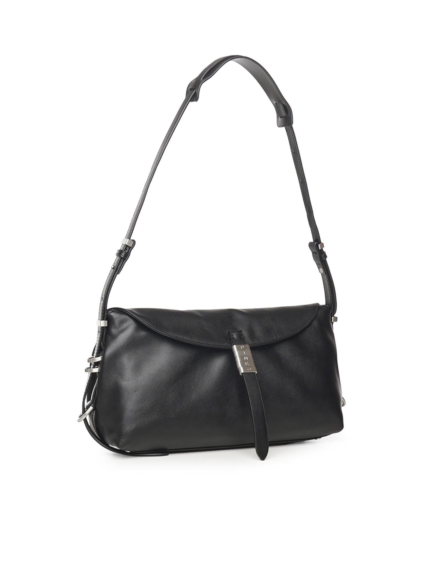Borsa a spalla Saddle Bag Baguette media 105049 A1ZXZ99E PINKO 