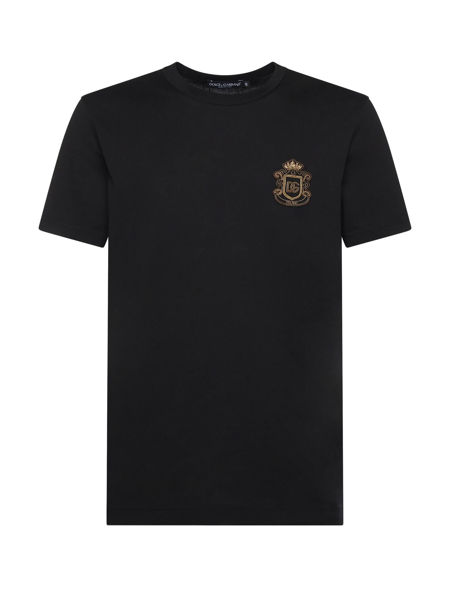 T-shirt in cotone G8PT1Z G7PZUN0000 DOLCE & GABBANA 
