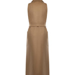 Cappotto smanicato in cammello 2521276193600 001 MAX MARA 