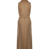 Cappotto smanicato in cammello 2521276193600 001 MAX MARA 