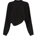 Pullover asimmetrico AA9G0043K082B 995 ALAIA 