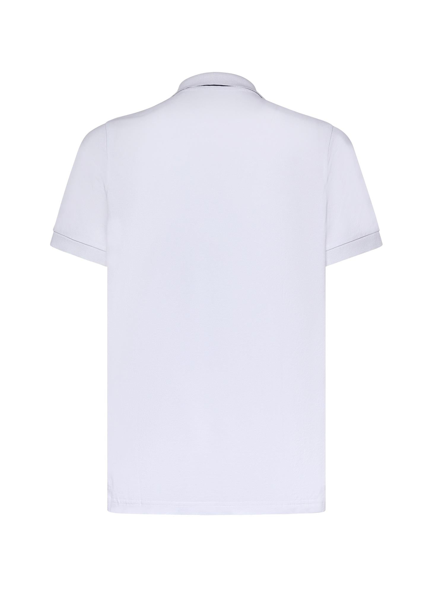 Polo in piquet stretch NPMB252135STDW B001 FAY 