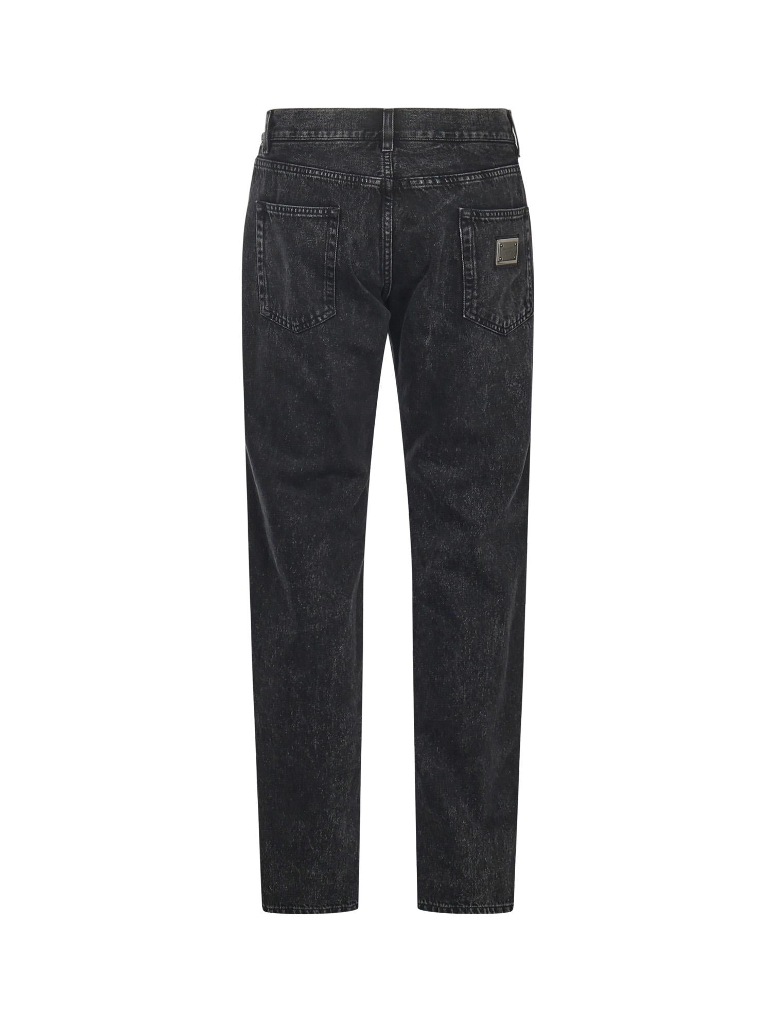 Jeans classico in denim GP02XD G8ND8S9001 DOLCE & GABBANA 