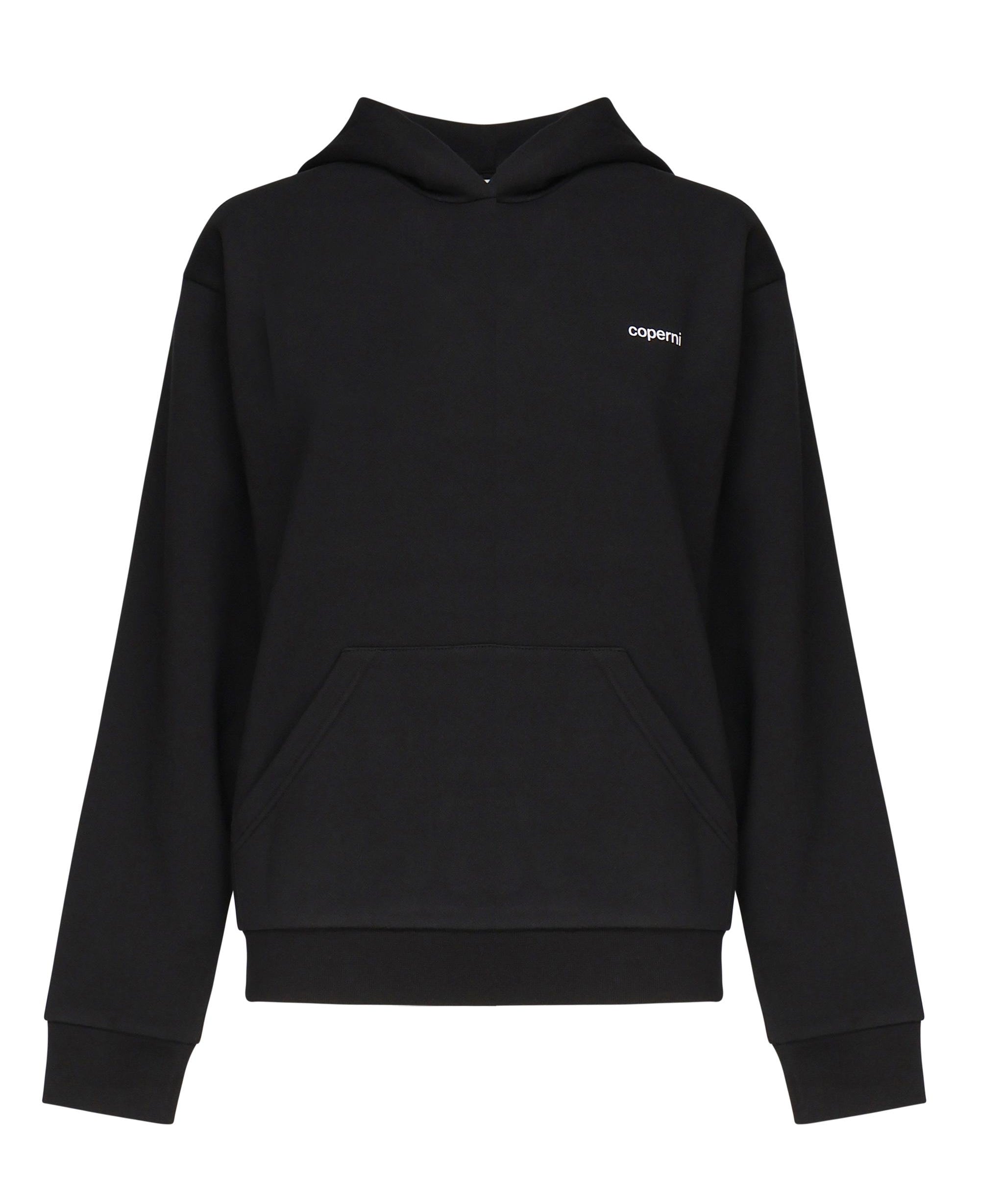 Hoodie in misto cotone COPJS15523 BLACK COPERNI 