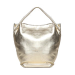 Borsa a spalla in pelle effetto metallizzato BIBP9ZI01M 019 BIASIA 
