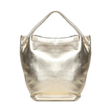 Borsa a spalla in pelle effetto metallizzato BIBP9ZI01M 019 BIASIA 