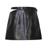 Mini gonna glossy 424CJU198VY0014 9999 COURREGES 