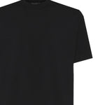 T-shirt Fuego in cotone FUEGO NERO GIULIANO GALIANO 