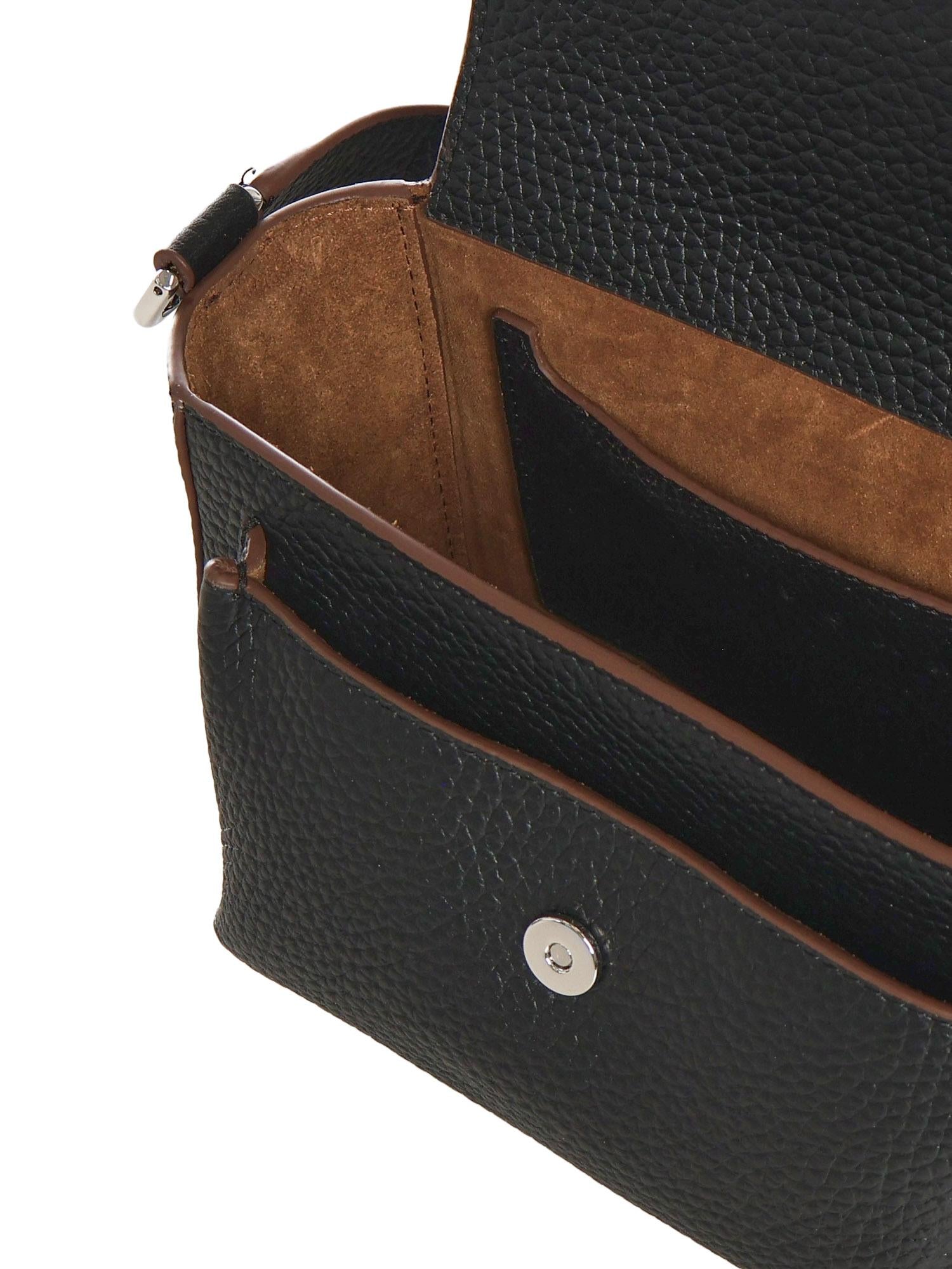 Borsa Flap Hogan Trend in pelle KBW01XI0100TH1 B999 HOGAN 