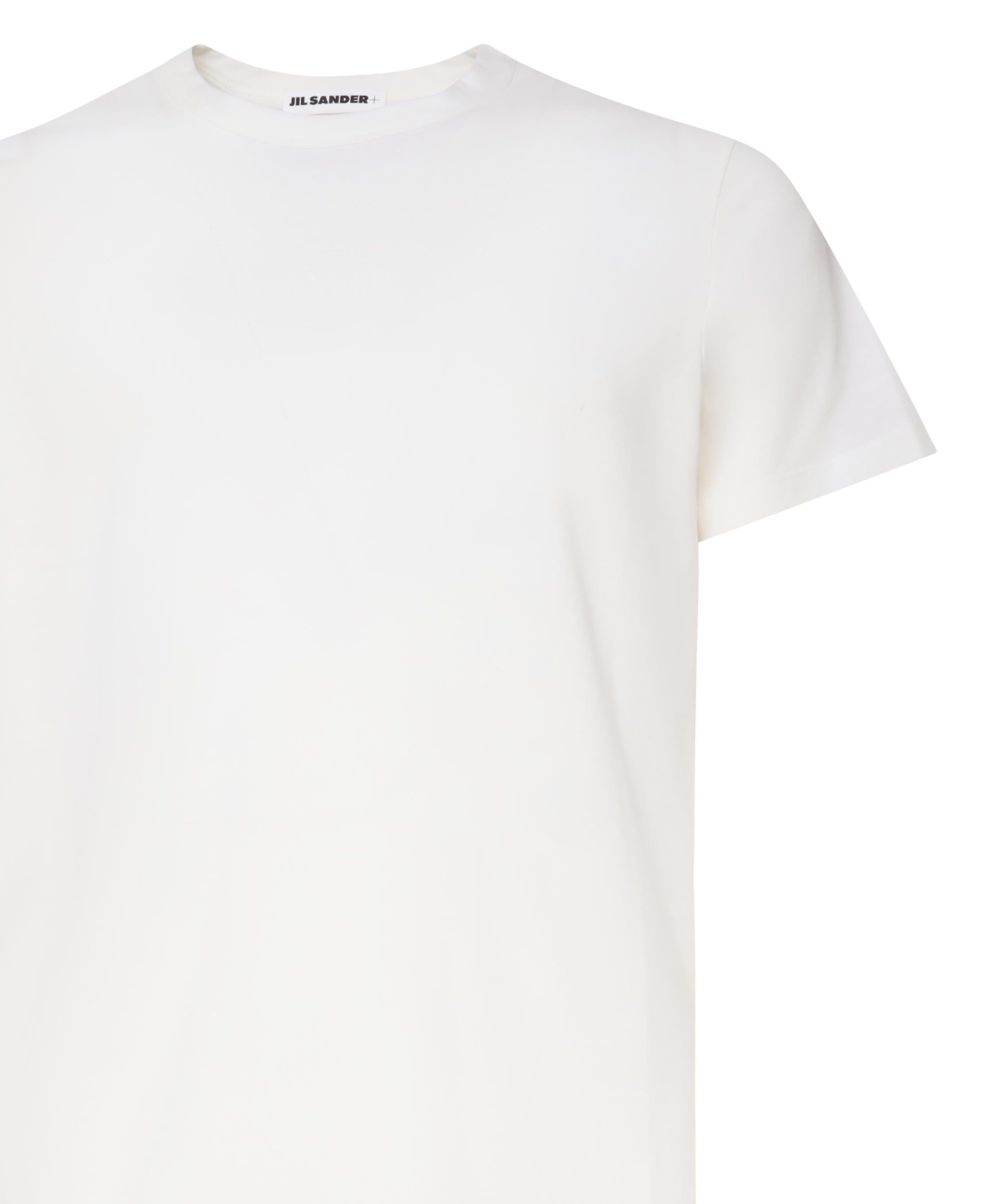 T-shirt con logo ricamato J47GC0012 J45031100 JIL SANDER 