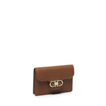 Portacarte gancini 220963 785796004 FERRAGAMO 