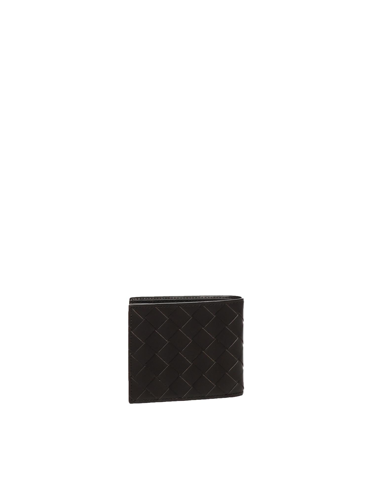 Portafoglio bi-fold intrecciato 743211 VCPQ42145 BOTTEGA VENETA 
