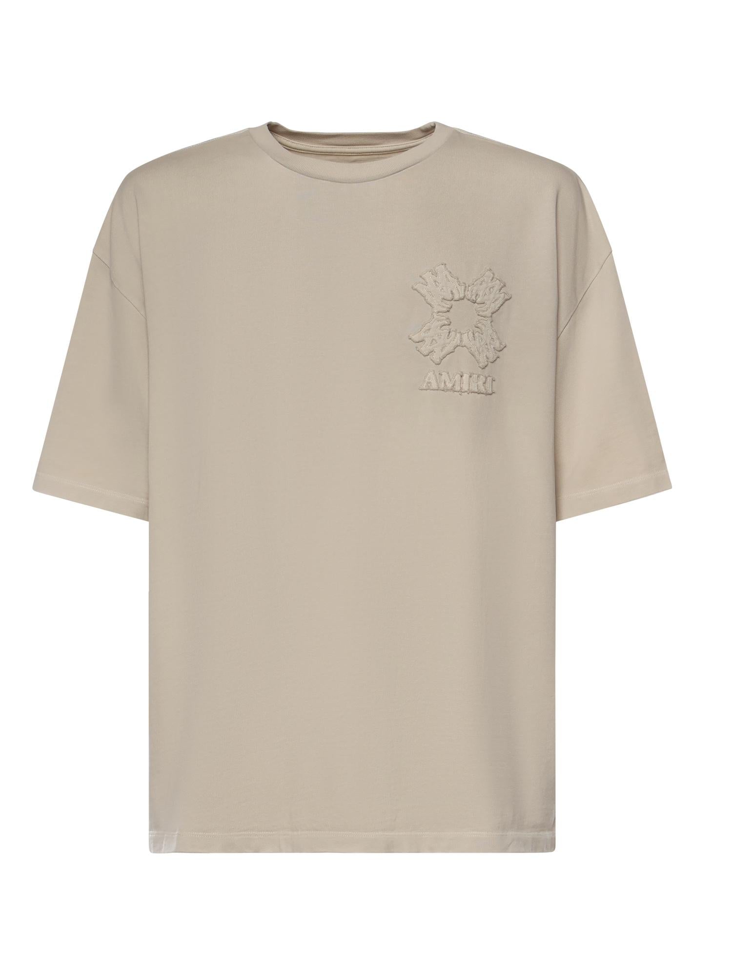 T-shirt Ma Quad con logo AMTOJR1029 127 AMIRI 