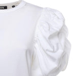 T-shirt con maniche a sbuffo 114721 400 ROTATE 