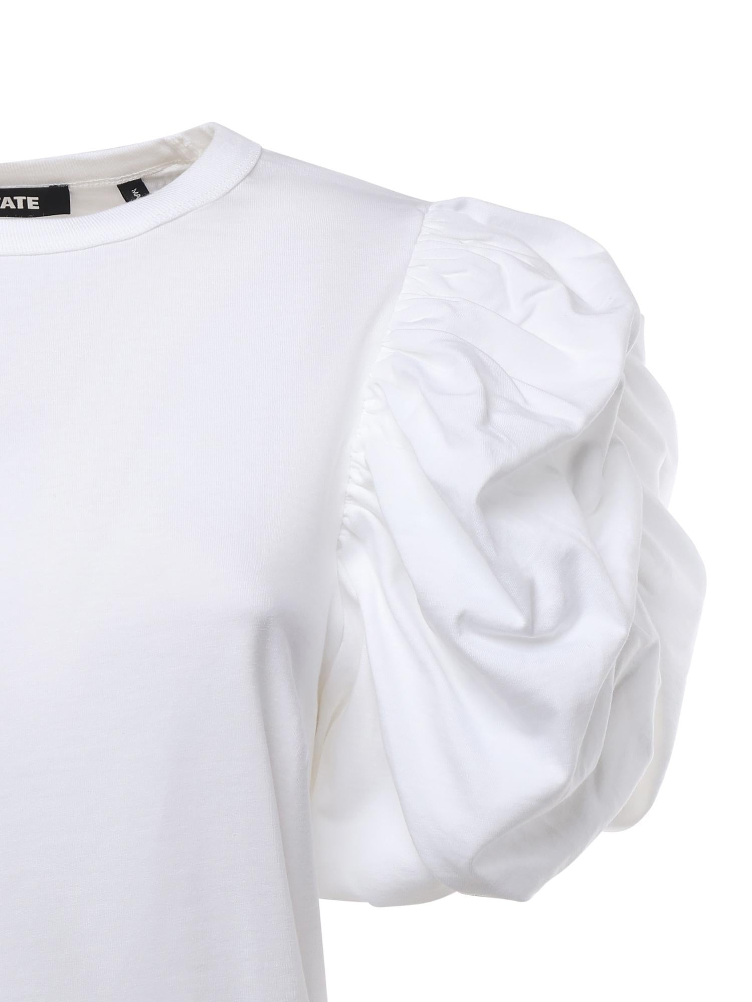 T-shirt con maniche a sbuffo 114721 400 ROTATE 