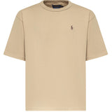 T-shirt in cotone con logo 710A12979 002 POLO RALPH LAUREN 