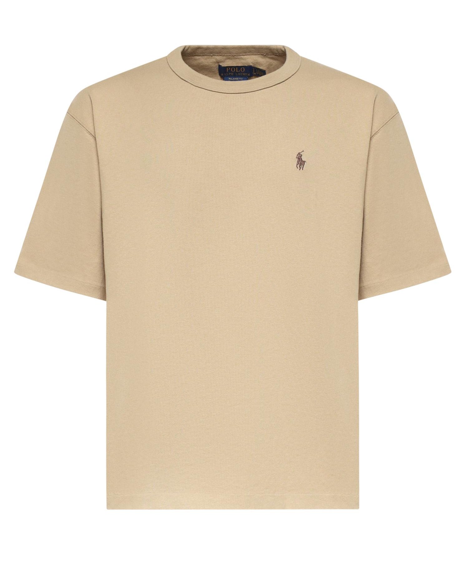 T-shirt in cotone con logo 710A12979 002 POLO RALPH LAUREN 