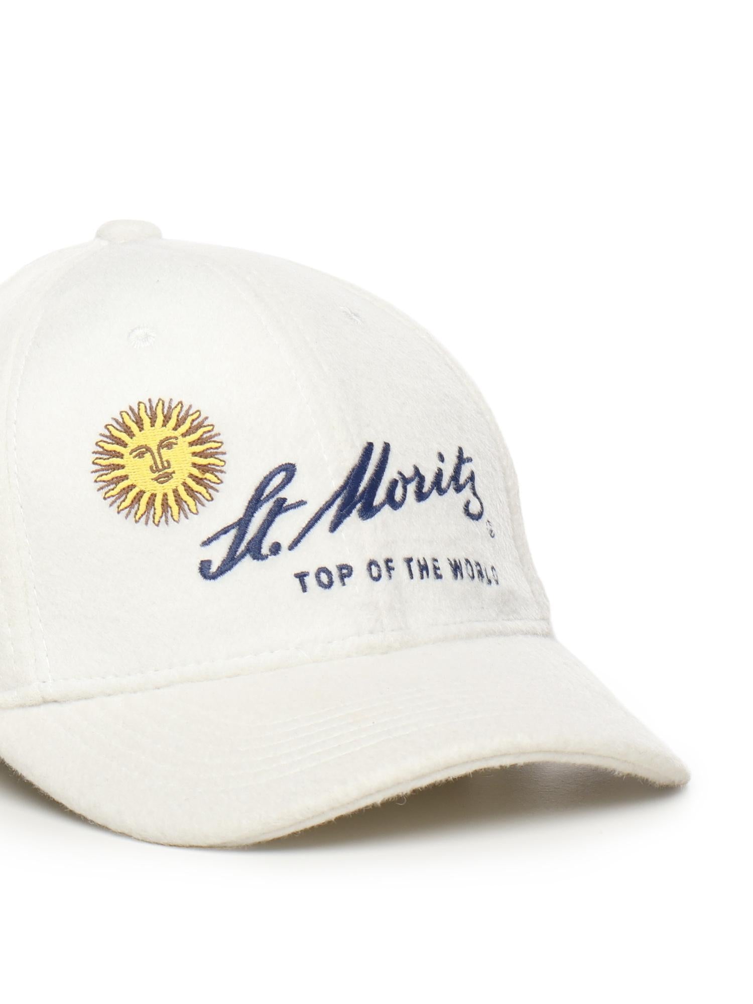 Cappello da baseball con ricamo St. Moritz BASB0011 01847I MC2 SAINT BARTH 