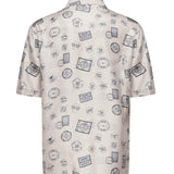 Camicia in seta stampata FS0795 AUVPF0YPK FENDI 